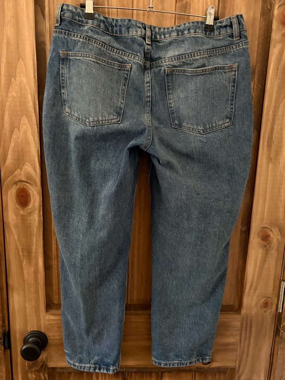 ASOS DESIGN RENO Maternity Cropped Jeans Size 10 Lower Rise - Picture 6 of 10